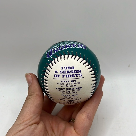 Vintage Arizona Diamondbacks 1998 A Season Of Firsts Collectors Baseball - Picture 1 of 13